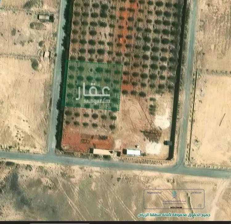 أرض للبيع في شارع العماريه 95, حي مزارع وادى العماريه, مدينة مزارع وادى العماريه, منطقة الرياض صورة 5