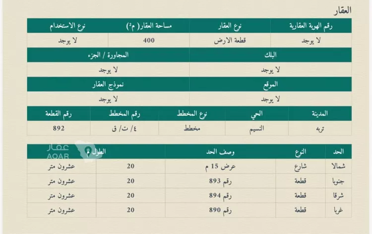Land for Sale in Turbah Al Khalidiyah صورة 3