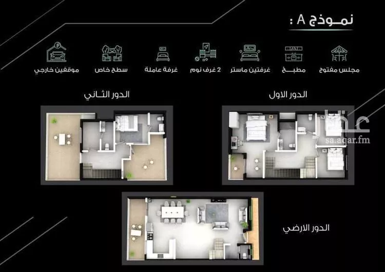 فيلا للبيع في شارع علي بن أحمد العمري, حي العارض, مدينة الرياض, منطقة الرياض صورة 2