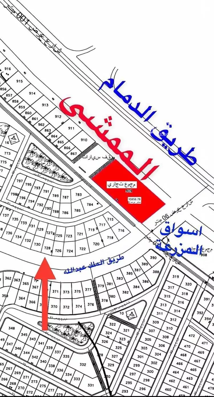 أرض للبيع في شارع طريق الملك عبدالله بن عبدالعزيز, حي حي الروضة, مدينة النعيرية, المنطقة الشرقية