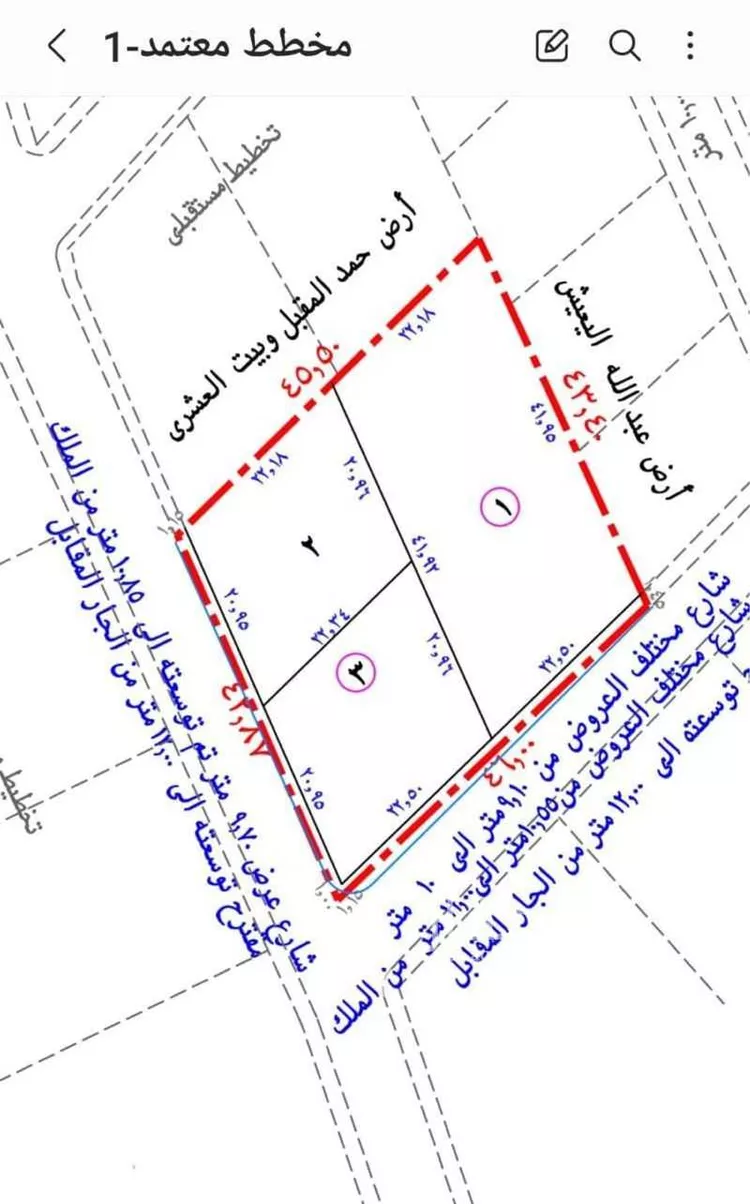 استراحة للبيع في شارع واسط 8, حي واسط, مدينة بريدة, منطقة القصيم صورة 2