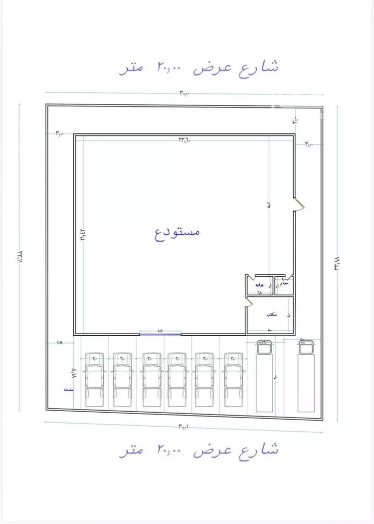 Warehouse for Rent in Buraydah Al Qaa Al Barid صورة 2