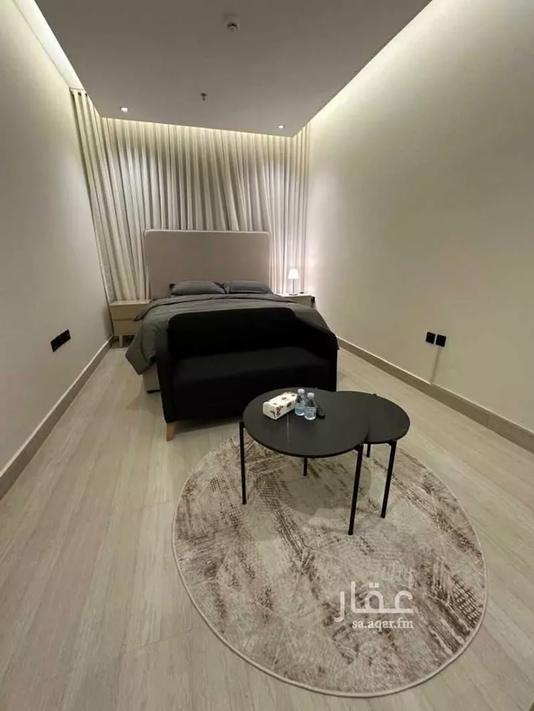استديو مفروش للحجز في شارع عقيل عطاس ، حي العارض ، الرياض ، منطقة الرياض