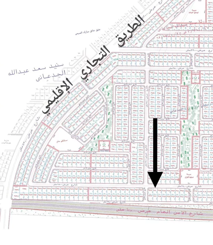 أرض للبيع في حي الزهور, مدينة جدة, منطقة مكة المكرمة
