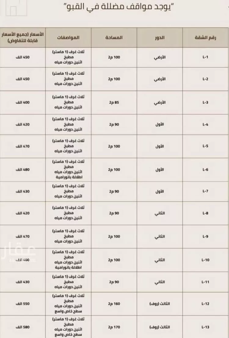 شقة للبيع في شارع عبدالله بن ياسر, حي الحزم, مدينة الرياض, منطقة الرياض صورة 3