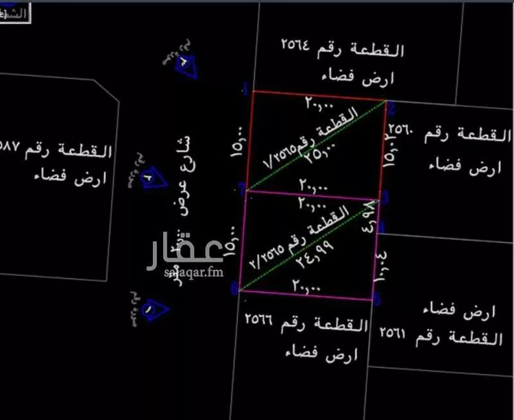 أرض للبيع في شارع القاسم النميري, حي شعب عامر , مدينة مكة المكرمة, منطقة مكة المكرمة
