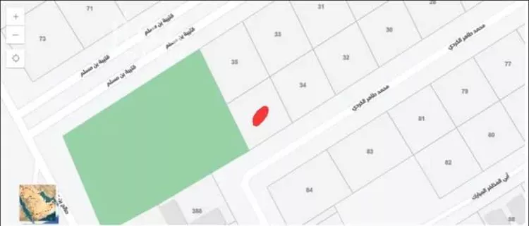 أرض للبيع في شارع ابن النفيس, حي الزمرد, مدينة جدة, منطقة مكة المكرمة