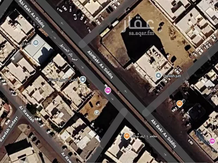 أرض للبيع في شارع خميس مشيط, حي الورود, مدينة تبوك, منطقة تبوك