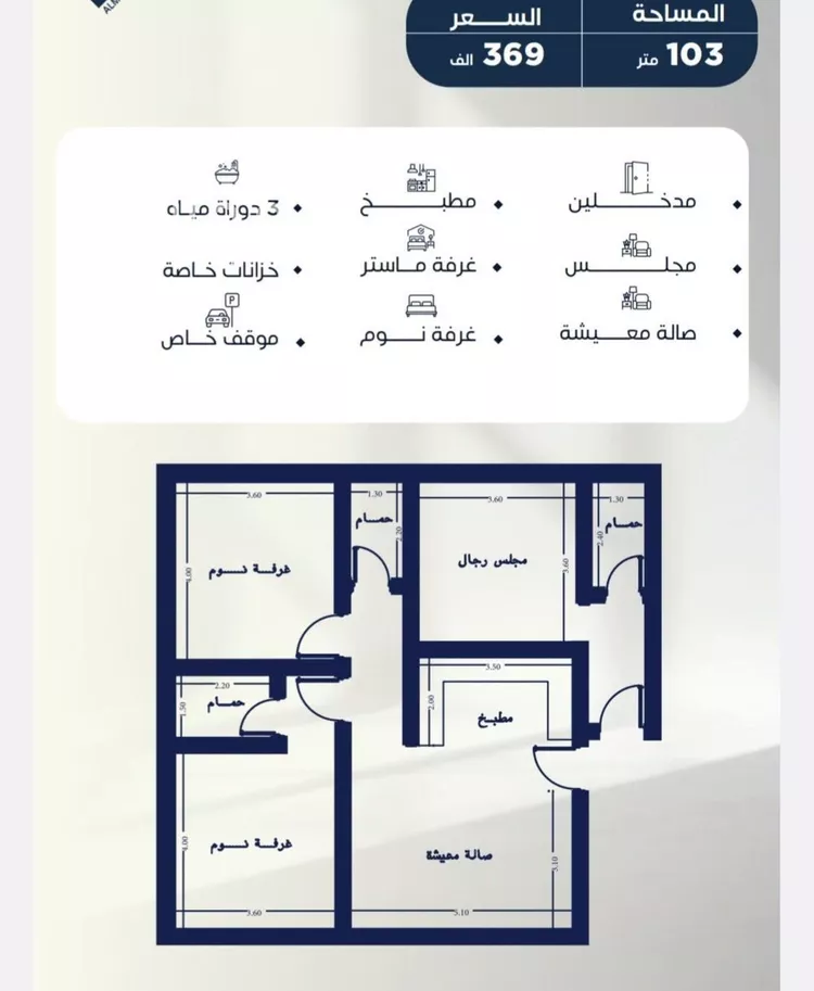 شقة للبيع في حي النزهة, مدينة جدة, منطقة مكة المكرمة صورة 4