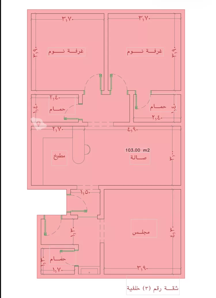 شقة للبيع في شارع برهان الدين الداراني, حي الياقوت, مدينة جدة, منطقة مكة المكرمة