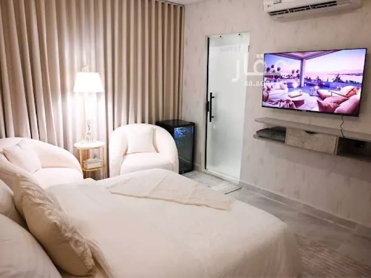 استديو مفروش للحجز في شارع الاعتدال ، حي الملقا ، الرياض ، منطقة الرياض