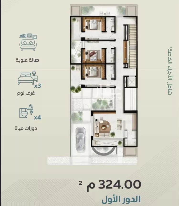 فيلا للبيع في شارع احمد الزاهد, حي العليا, مدينة الرياض, منطقة الرياض صورة 4