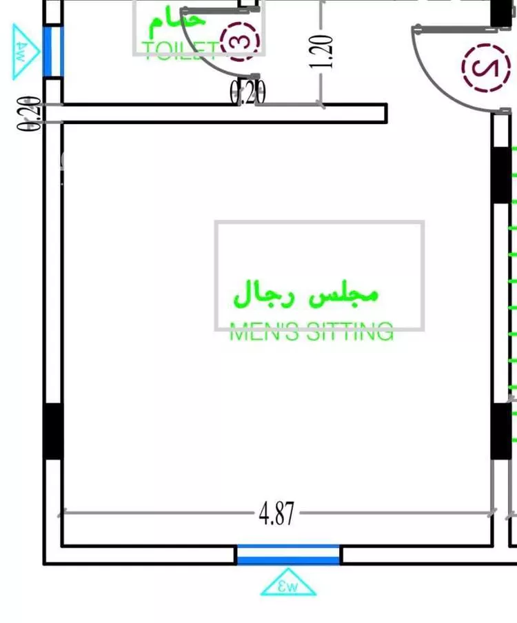 غرفة للإيجار في شارع وادي أرثد ، حي عريض ، الرياض ، منطقة الرياض صورة 4