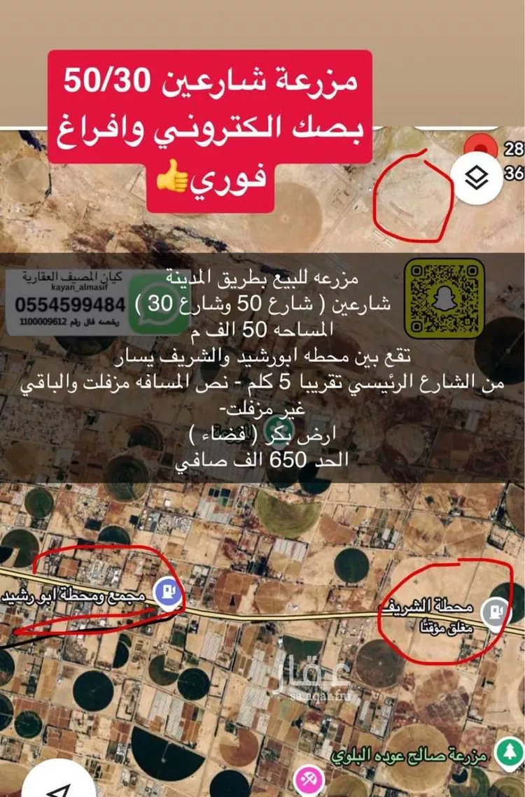 مزرعة للبيع في شارع 00000, حي مزارع شمال طريق المدينه(الرابعة), مدينة مزارع شمال طريق المدينه(الرابعة), منطقة تبوك 6