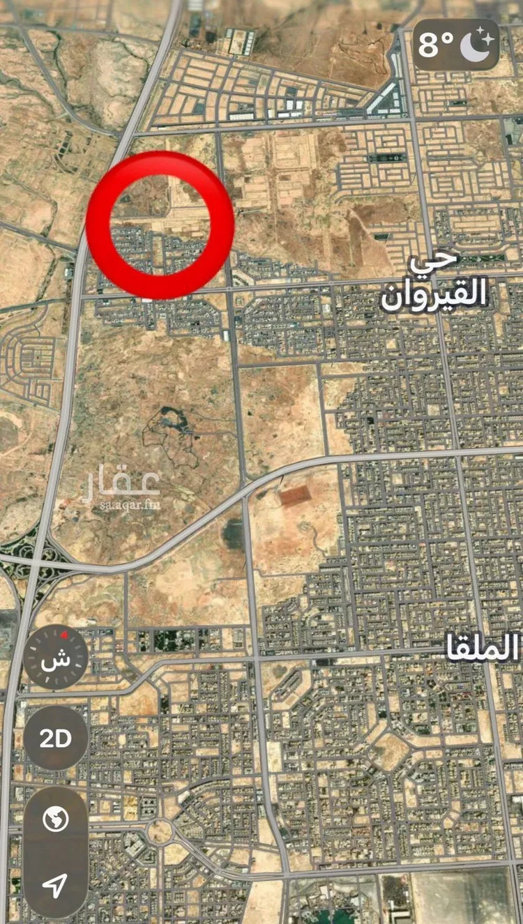 أرض للبيع في شارع محمد بن عبدالرحمن بن إسحاق آل الشيخ, حي القيروان, مدينة الرياض, منطقة الرياض صورة 2