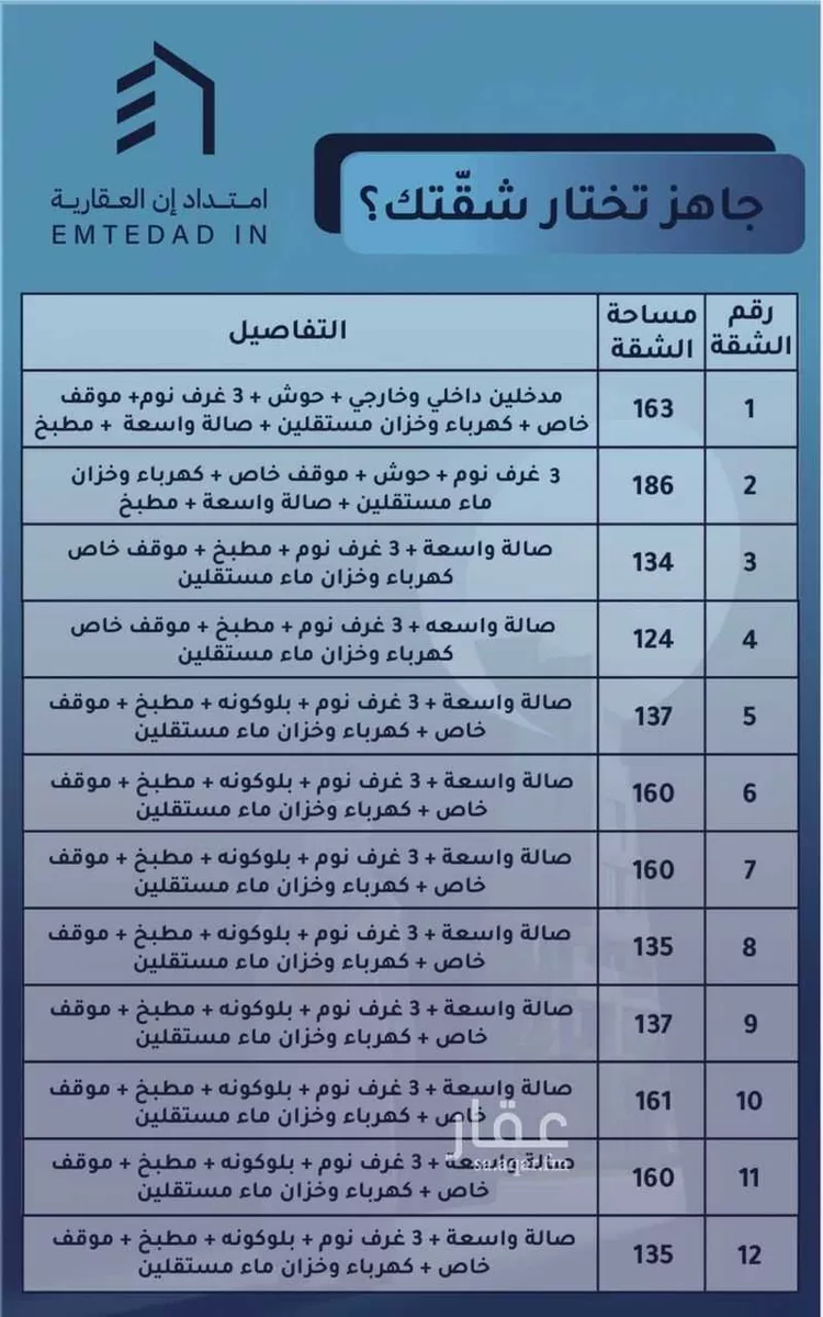 شقة للبيع في شارع الخريف, حي المهدية, مدينة الرياض, منطقة الرياض صورة 4