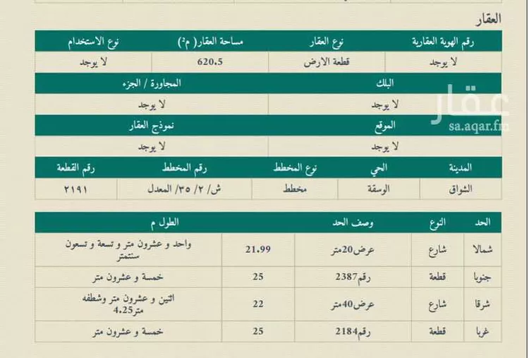 أرض للبيع في شارع الخليفة علي بن ابي طالب, حي الوسقه, مدينة الليث - الوسقه, منطقة مكة المكرمة صورة 2