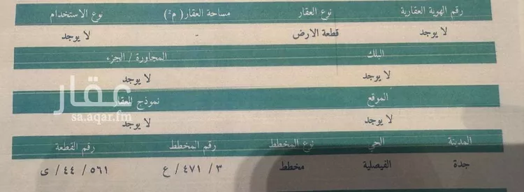 أرض للبيع في شارع الشافعي, حي الفيصلية, مدينة جدة, منطقة مكة المكرمة