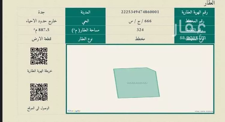 أرض للبيع في حي الشعيبه, مدينة جدة, منطقة مكة المكرمة