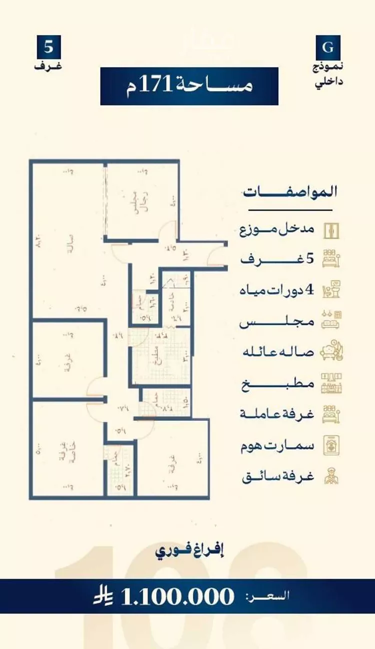 شقة للبيع في شارع الإستطلاع, حي النهضة, مدينة جدة, منطقة مكة المكرمة صورة 2