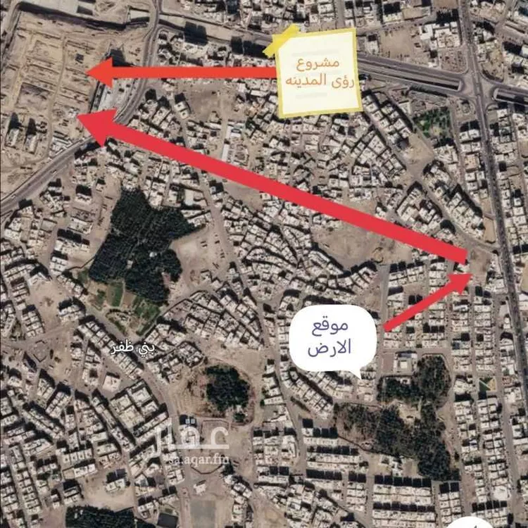 أرض للبيع في شارع سمره, حي بنى ظفر, مدينة المدينة المنورة, منطقة المدينة المنورة صورة 3