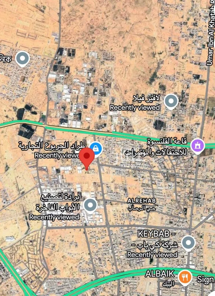 أرض للبيع في حي المعارض, مدينة بريده, منطقة القصيم صورة 2