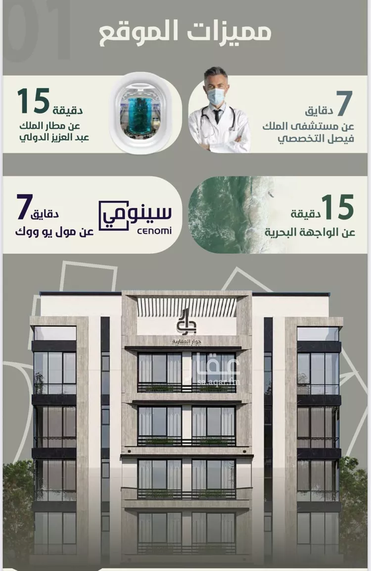 شقة للبيع في شارع احمد محمد السباعي, حي الروضة, مدينة جدة, منطقة مكة المكرمة صورة 2