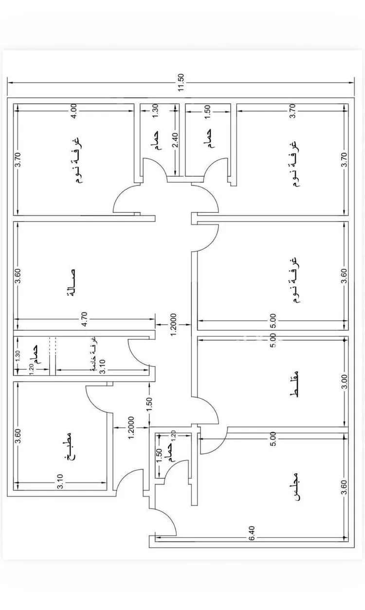 شقة للبيع في شارع أبو إسحاق الطلحي, حي النزهة, مدينة جدة, منطقة مكة المكرمة صورة 3