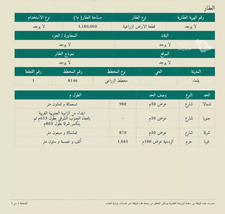 مزرعة للبيع في شارع بقعاء, حي ضبيعة, مدينة ضبيعه, منطقة حائل 3