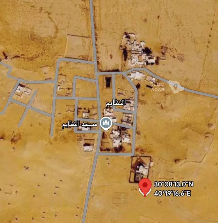 أرض للبيع في شارع صوير منطقة الجوف, مدينة النظائم, منطقة الجوف