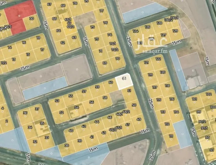 Land for Sale in Al Quwaiiyah Al Darieb