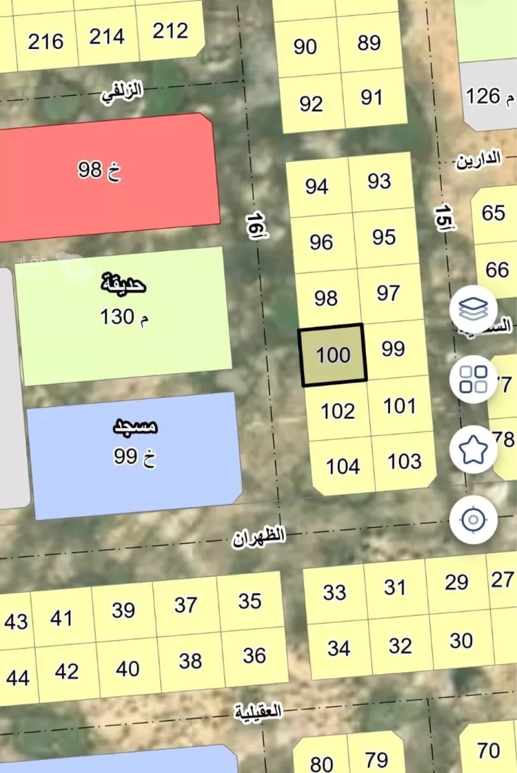 أرض للبيع في شارع اشبيليا, حي أشبيلية - بقيق, مدينة بقيق, المنطقة الشرقية