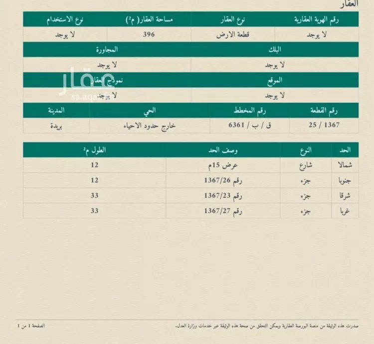 أرض للبيع في حي الليوان, مدينة بريدة, منطقة القصيم