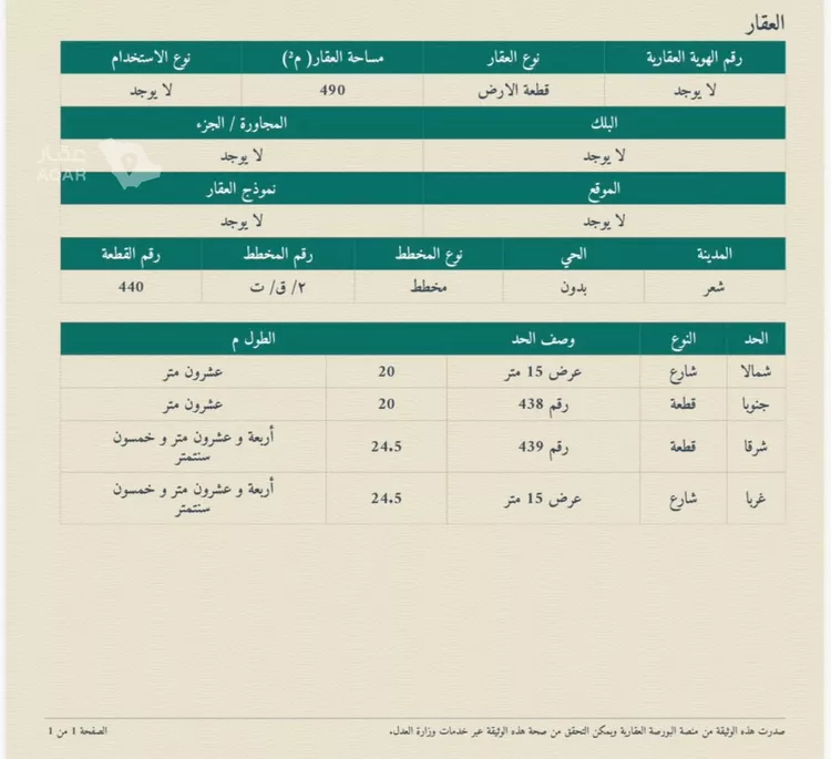 Land for Sale in Turbah Al Balad