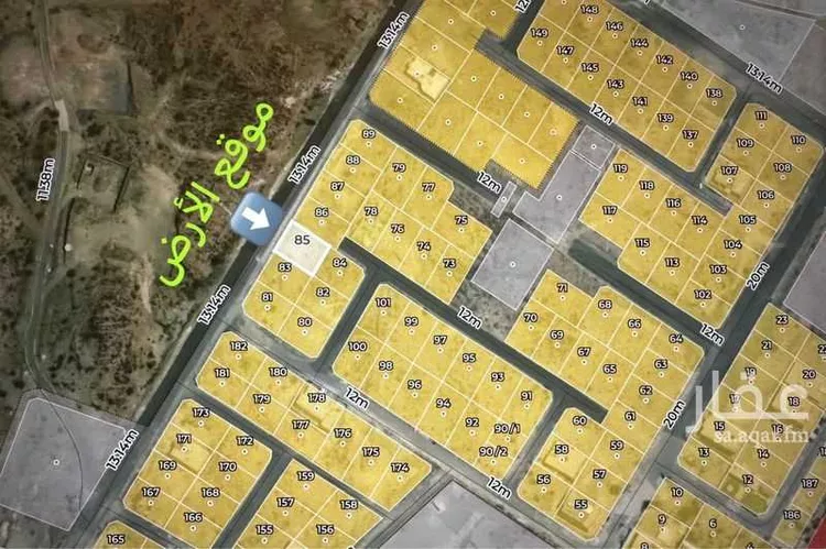 أرض للبيع في شارع الشروق, حي الباحه, مدينة الباحه, منطقة مكة المكرمة