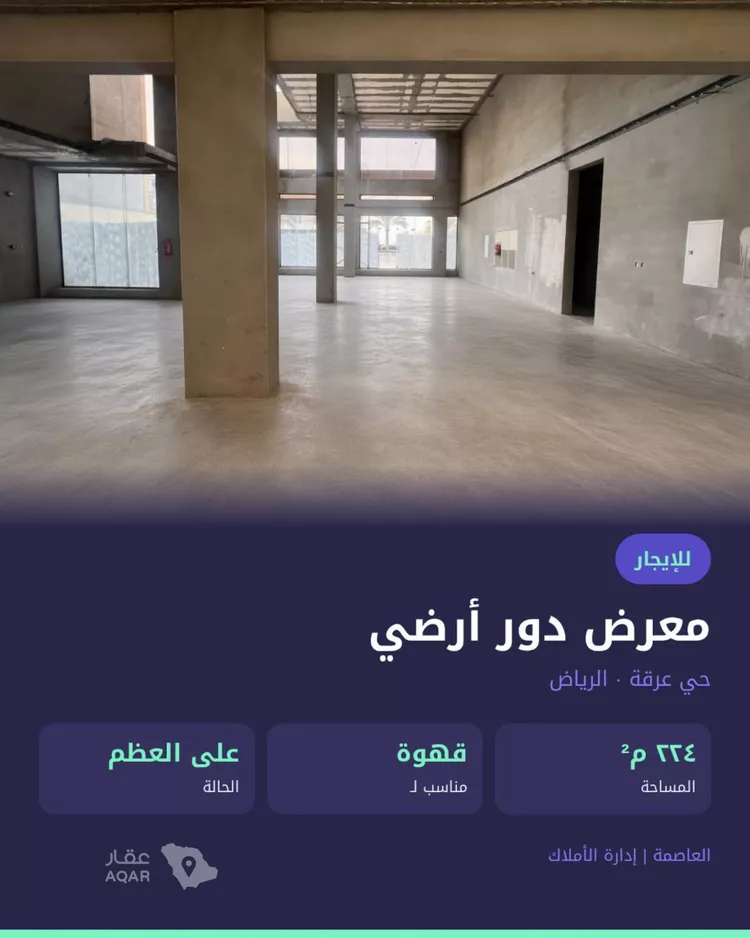 محل للإيجار في شارع مانع المريدي, حي عرقة, مدينة الرياض, منطقة الرياض 6