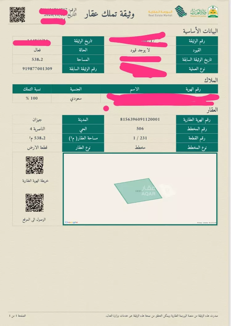 أرض للبيع في حي الناصرية 4, مدينة جازان, منطقة جازان 4