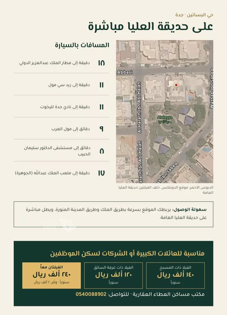 Villa for Rent in Jeddah Al Basateen صورة 2