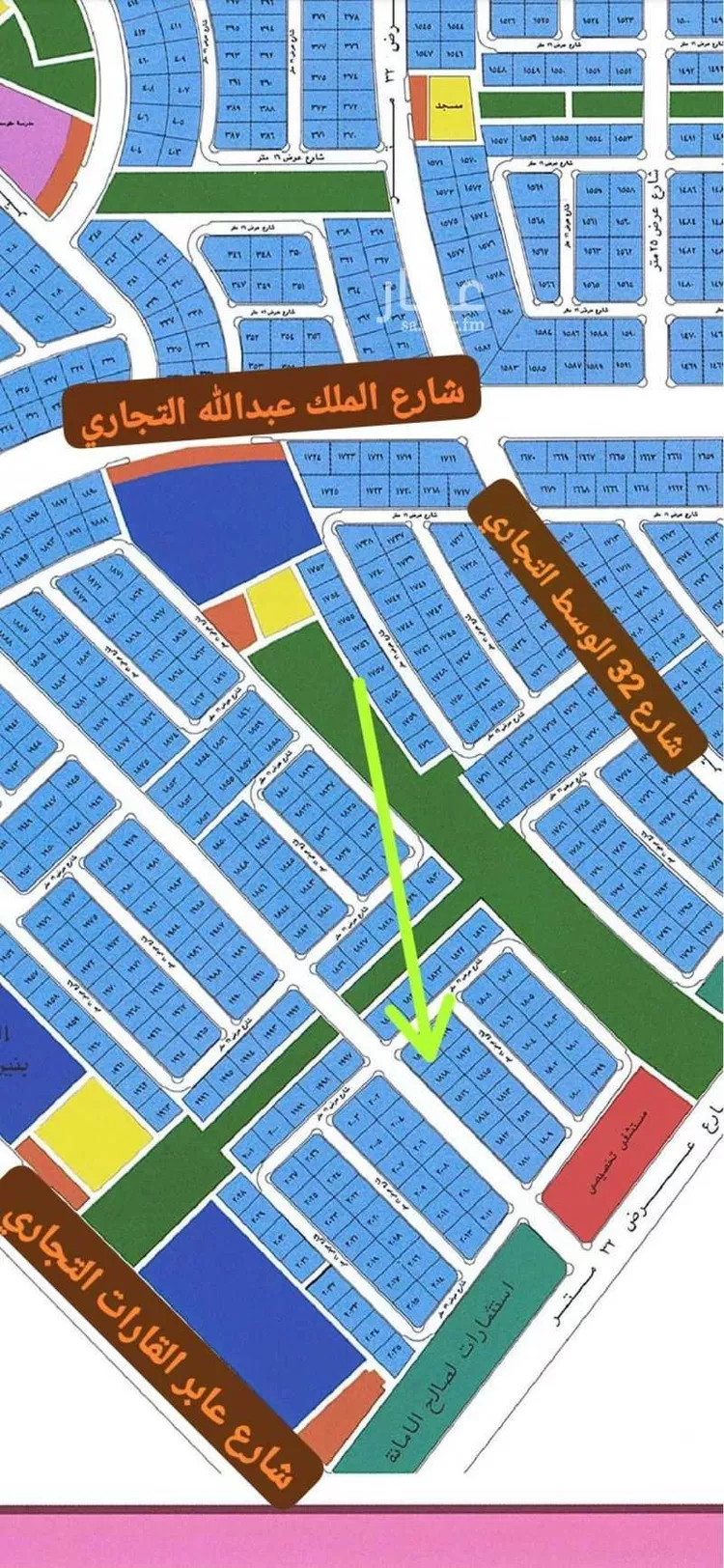 Land for Sale in Jeddah Az Zomorod