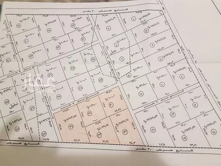 أرض للبيع في شارع 521913, حي أم الشعال, مدينة الرياض, منطقة الرياض صورة 2