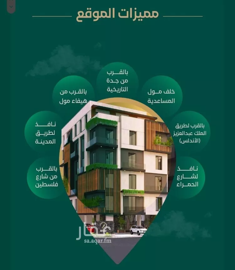 شقة للبيع في شارع ابن الرومي, حي الحمراء, مدينة جدة, منطقة مكة المكرمة صورة 5