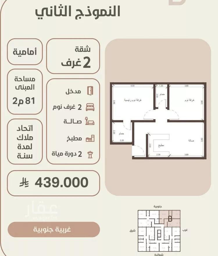 شقة للبيع في شارع احمد محمد السباعي, حي الروضة, مدينة جدة, منطقة مكة المكرمة