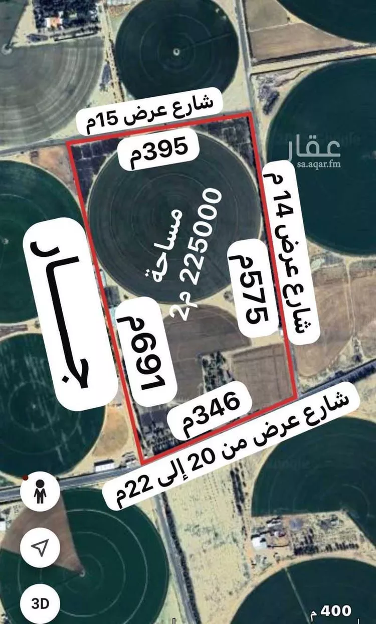 مزرعة للبيع في حي الخطة, مدينة الخطه, منطقة حائل