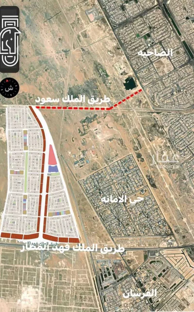 أرض للبيع في شارع حسين المعلم, حي المطار, مدينة الدمام, المنطقة الشرقية صورة 5