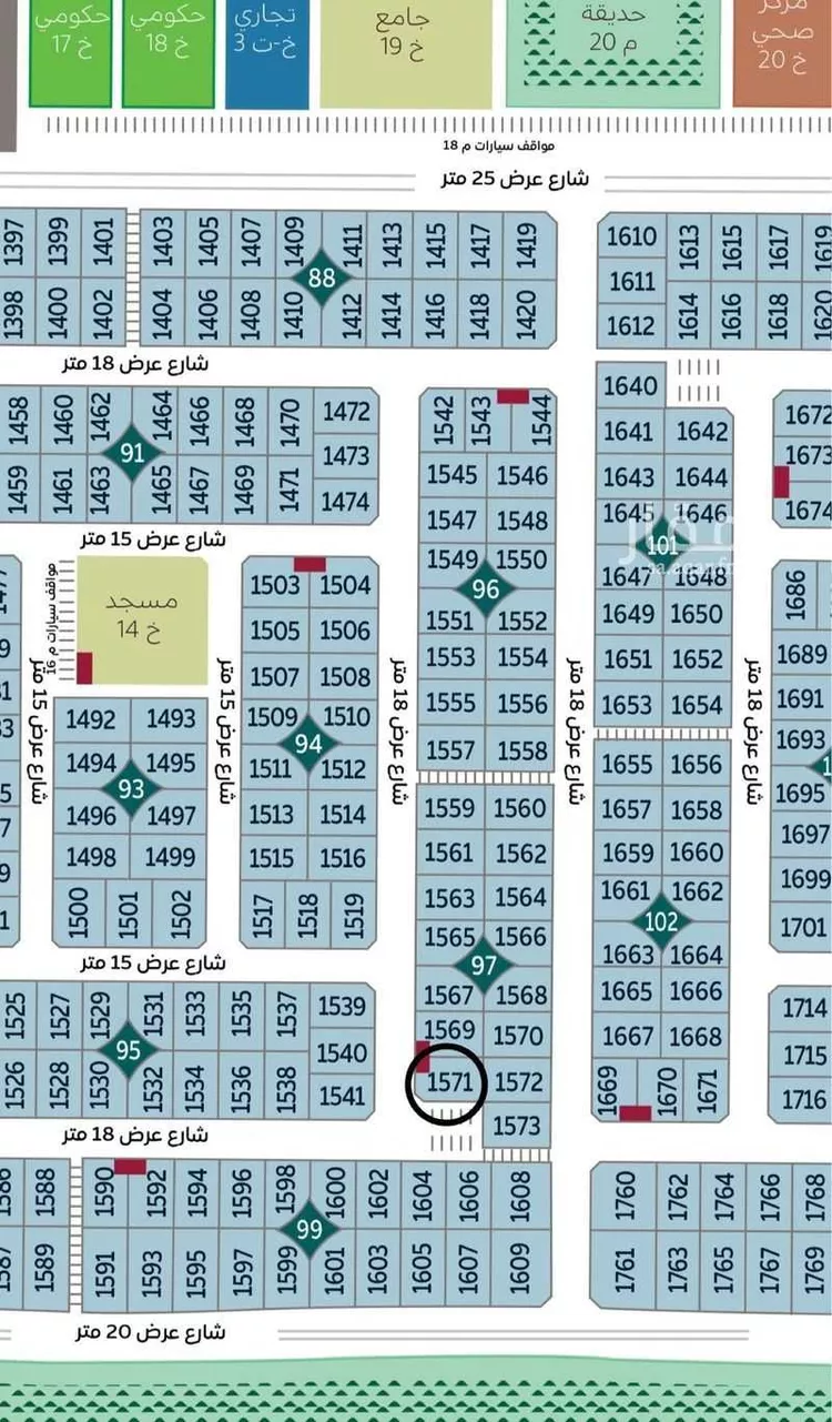 Land for Sale in Dammam Al Matar صورة 5