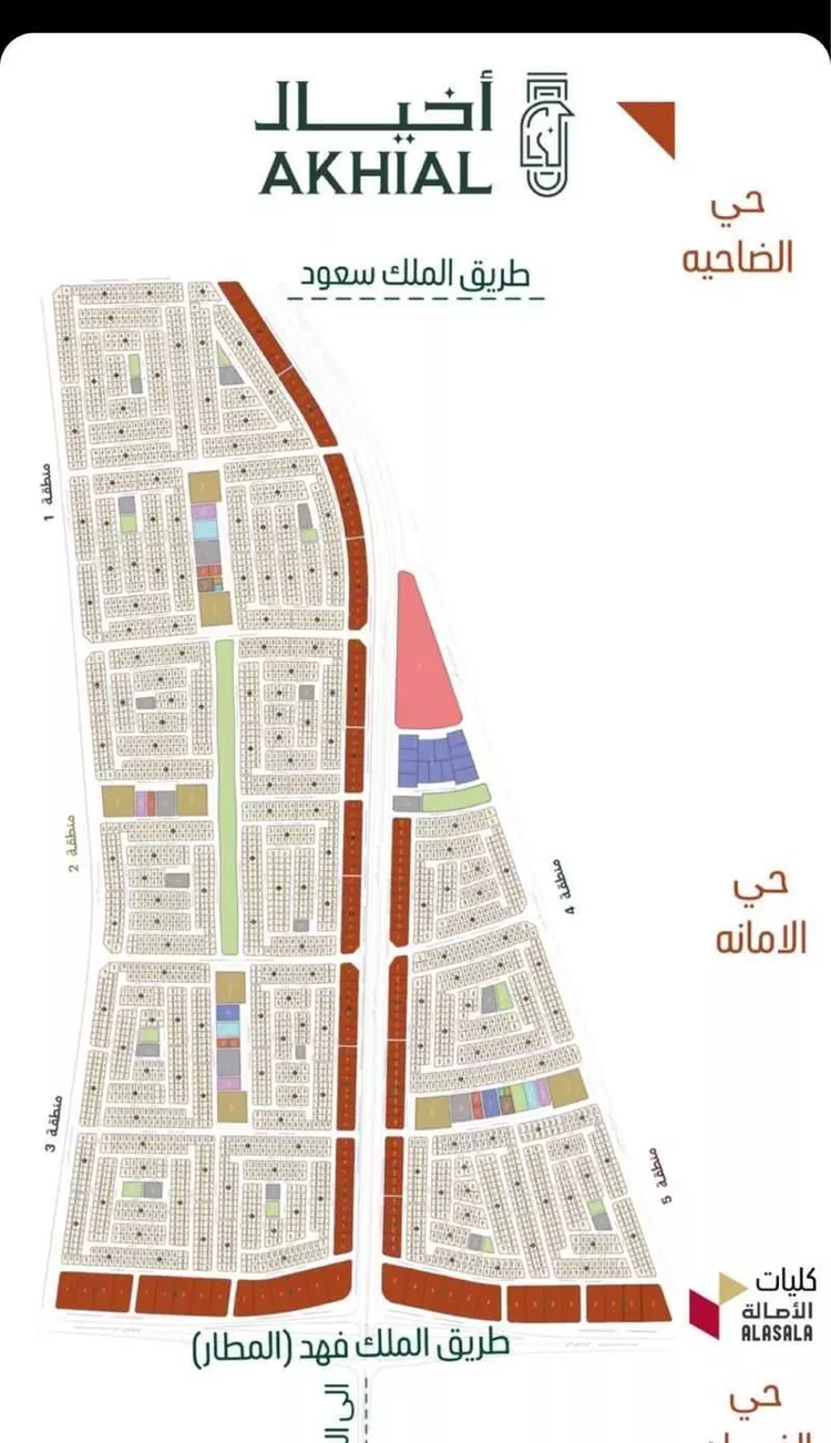 أرض للبيع في شارع الرديني, حي المطار, مدينة الدمام, المنطقة الشرقية