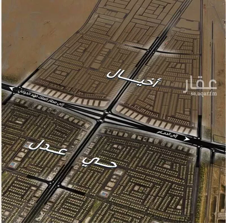 أرض للبيع في شارع المؤذن, حي المطار, مدينة الدمام, المنطقة الشرقية صورة 5