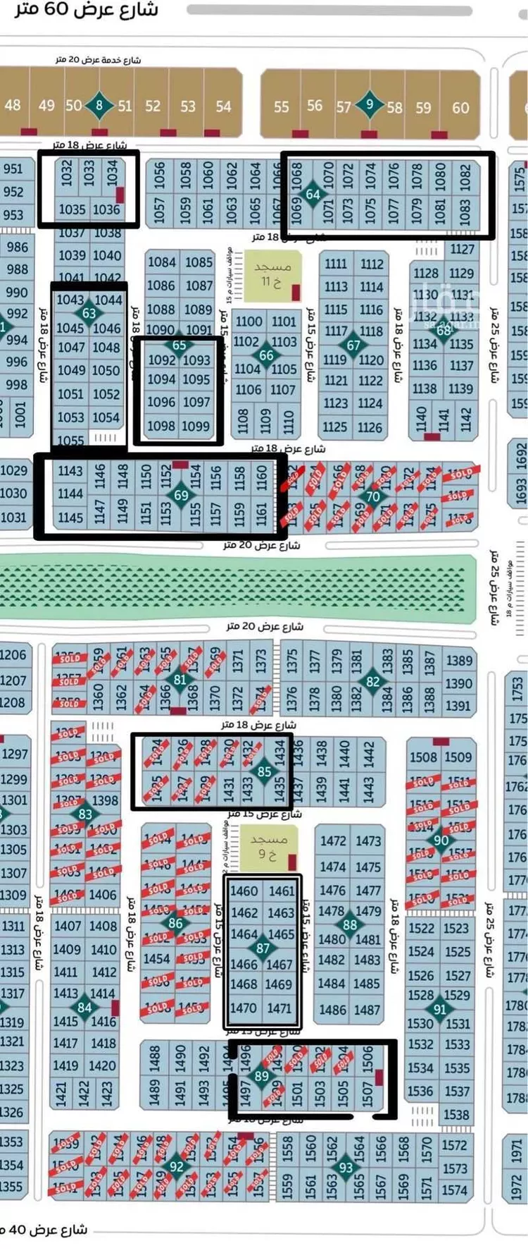 أرض للبيع في شارع مقدام, حي المطار, مدينة الدمام, المنطقة الشرقية