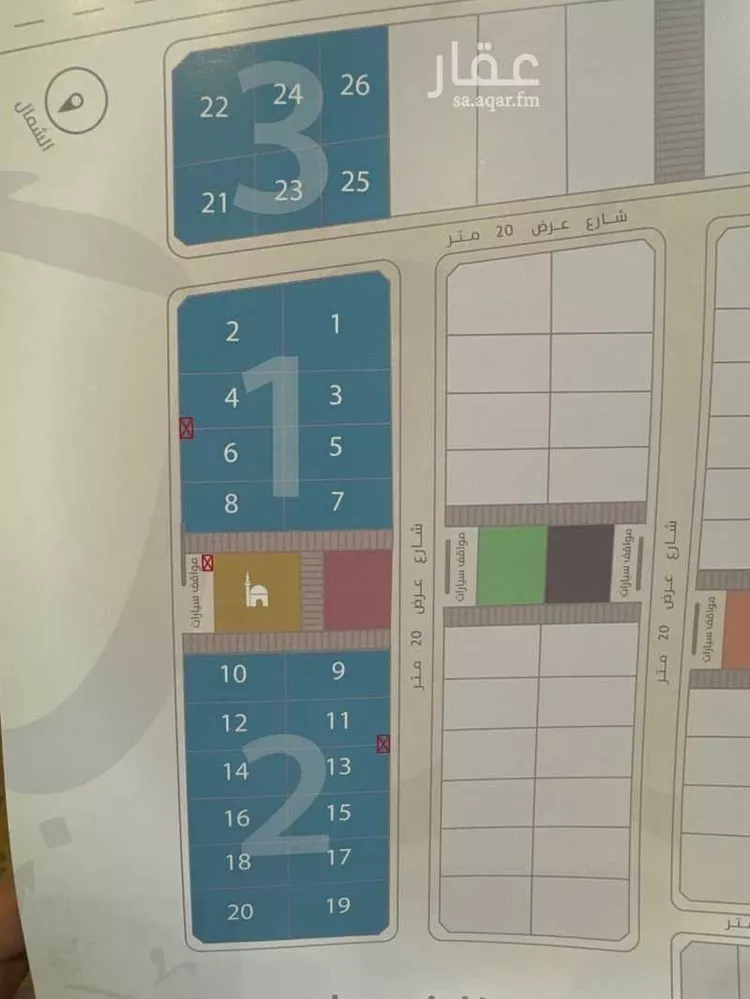 أرض للبيع في شارع 40ا, حي الصواري, مدينة الخبر, المنطقة الشرقية