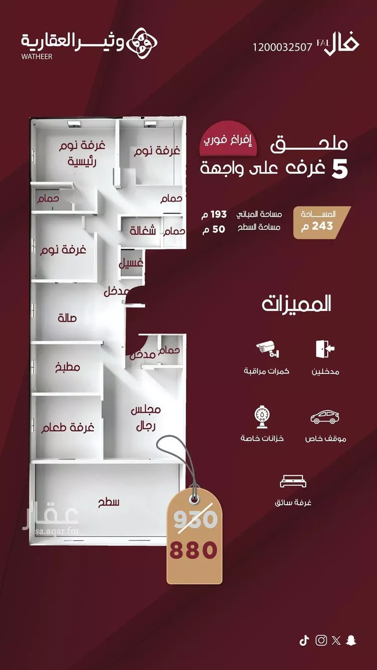 شقة للبيع في شارع جعفر بن عفان, حي المروة, مدينة جدة, منطقة مكة المكرمة
